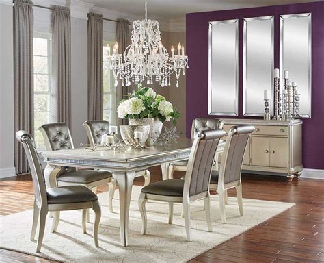 SILVER 5 PC DINING SET | Badcock Home Furniture &more