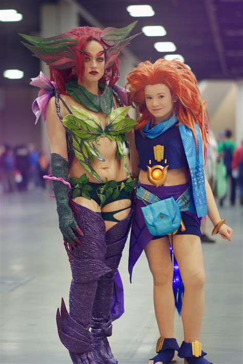 Zyra Zoe from League of Legends Family Cosplay at PAX South