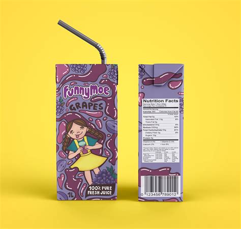 Packaging Design: Fruit Juice on Behance