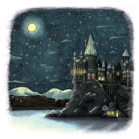 Harry Potter Christmas Scenes :: Behance