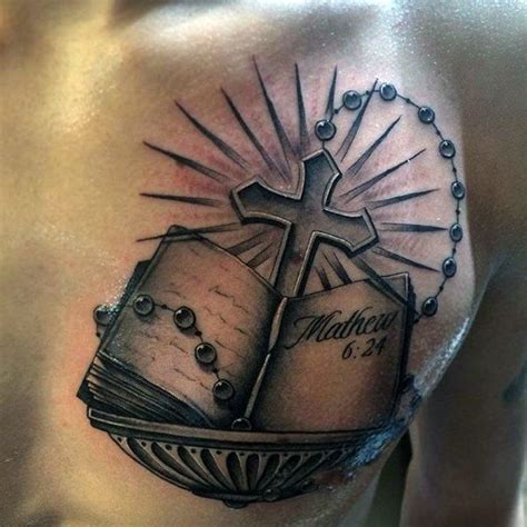 103 Stunning Rosary Tattoos for Men [2024 Inspiration Guide] | Verse ...