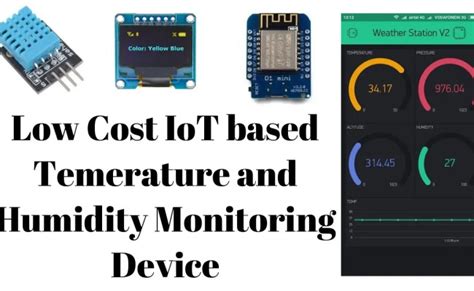 Blynk Iot Temperature And Humidity Monitoring Using Dht11 Sensor And ...