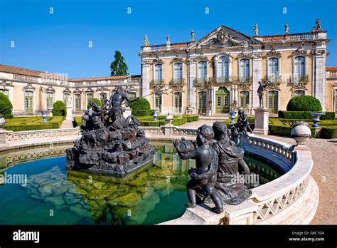 Gardens of Queluz palace near Lisbon Stock Photo - Alamy