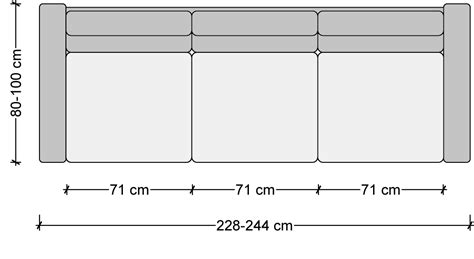 3 Seater Sofa Dimensions In Meters | Review Home Decor