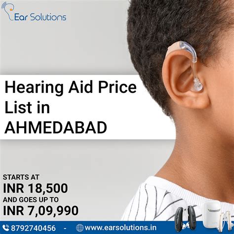 Hearing Aid Price List in Ahmedabad - Ear Solutions - Medium