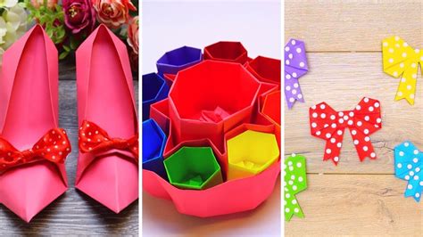 😱 Things to make with a piece of paper. 30 Gorgeous Paper Craft Ideas ...