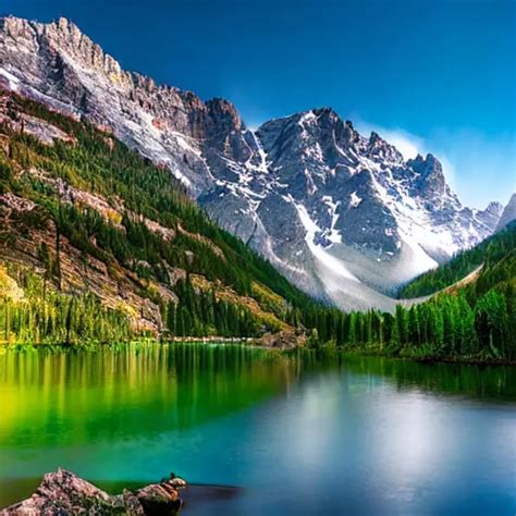 beautiful Mountain Landscape