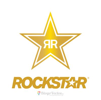 Rockstar energy drink Logo Vector - BlogoVector