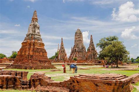 Wat Chaiwatthanaram in the Ayutthaya Historical Park