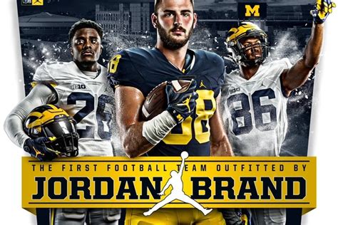 More Pictures Released Of Michigan's New Jordan Brand Football Uniforms