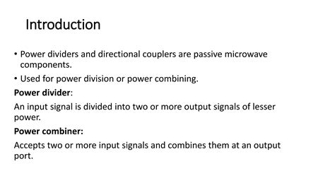 power dividers and directional couplers.pptx