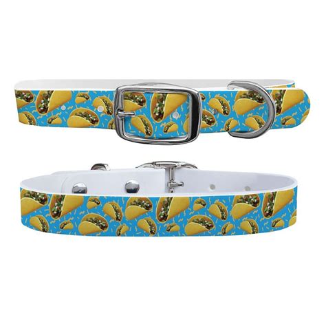 Taco Dog Collar | Light Blue Dog Collar – C4