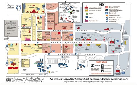 Map Of Colonial Williamsburg Va - Black Sea Map