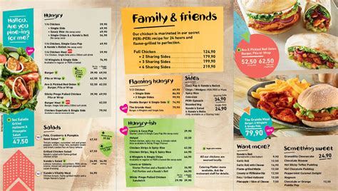 Nando's Menu, Menu for Nando's, Moreletapark, Pretoria - Zomato SA