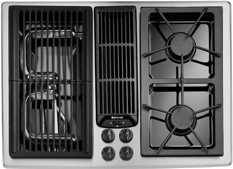 JennAir JGD8130ADS 30 Inch Gas Cooktop withTwo Sealed Burners, Modular ...