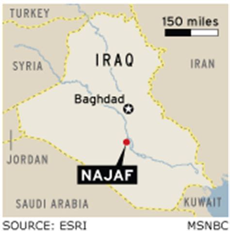 Control of Najaf handed over to Iraqis - World news - Mideast/N. Africa ...