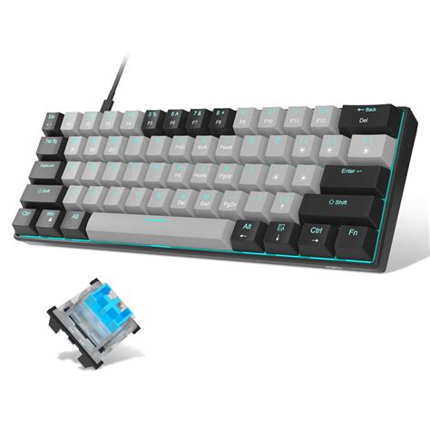 Buy MageGee60% Mechanical Keyboard, Gaming Keyboard with Blue Switches ...