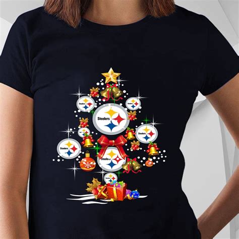 Pittsburgh Steelers Christmas Tree Shirt - Peepztees | Christmas tree ...