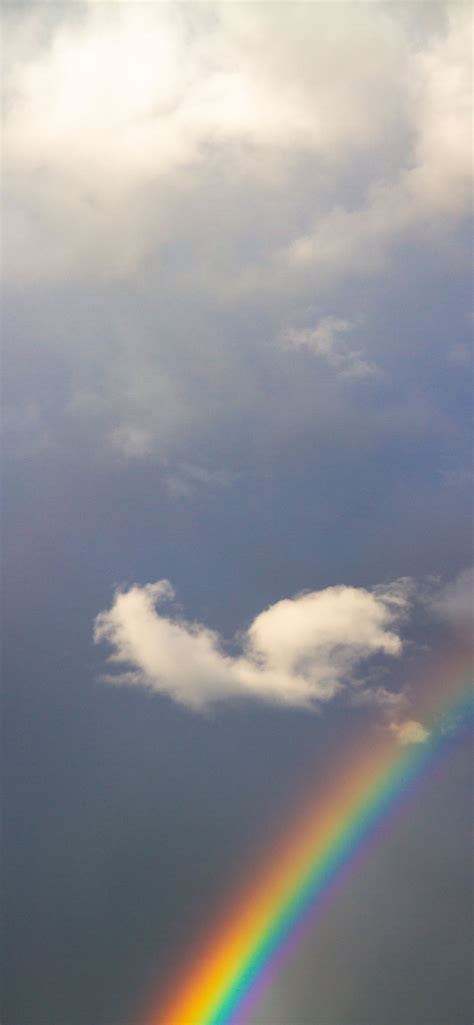 rainbow and clouds iPhone Wallpapers Free Download