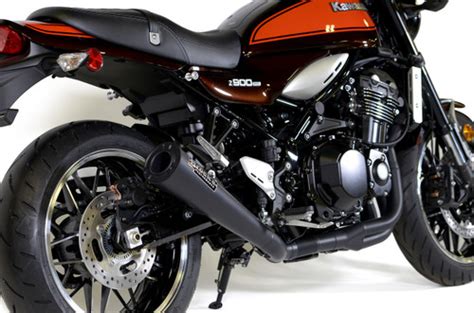 StreetMeg Full System Black Cerakote® 20" Muffler Kawasaki Z900RS ...