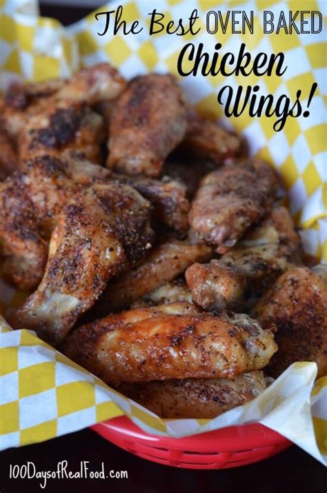 The Best Oven Baked Chicken Wings!