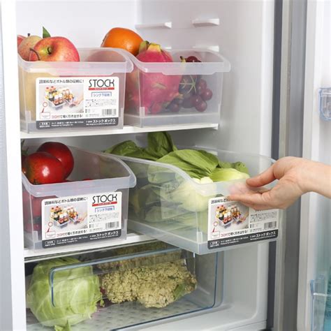 Stackable Fridge and Freezer Bins - BPA-Free Food Storage Containers in ...