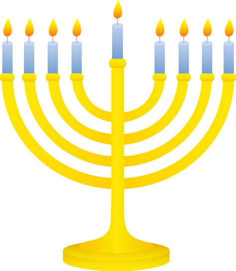 Menorah clipart traditional, Menorah traditional Transparent FREE for ...