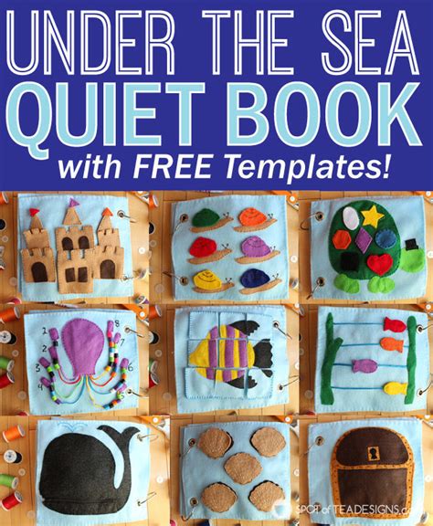 10 Adorable Free Quiet Book Patterns and Templates - Sew Much Ado