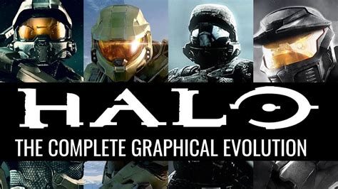 The Complete Graphical Evolution of Mainline HALO Series - Kaiju Gaming