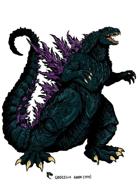 Godzilla 2000 Millenium by WretchedSpawn2012 on DeviantArt