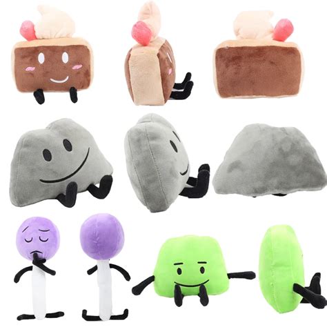 15-30cm Set of 5pcs 7pcs Battle for Dream Island Characters BFDI Plush ...