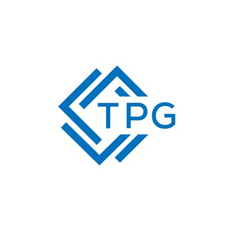 TPG technology letter logo design on white background. TPG creative ...