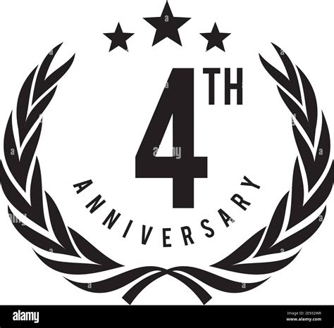 Update 119+ 4th anniversary logo super hot - camera.edu.vn