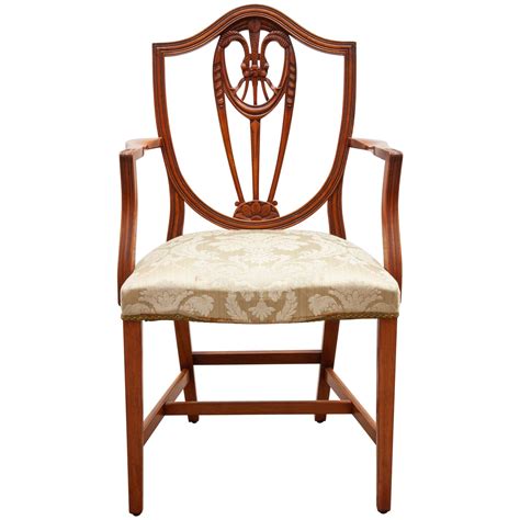 Set of Two Georgian Style Armchairs For Sale at 1stDibs | georgian ...