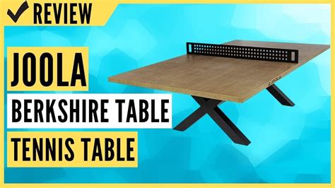 JOOLA Berkshire Outdoor Table Tennis Table - YouTube