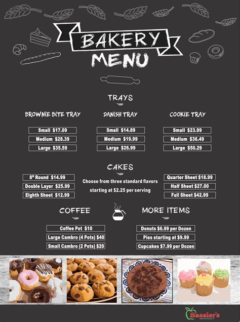 Bakery Cafe Menu With Prices – NBKomputer