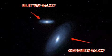 Milky Way and Andromeda Galaxy collision - Business Insider