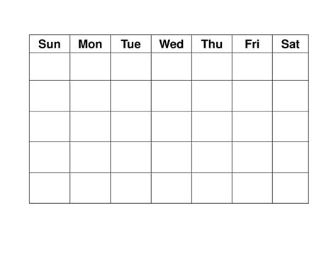 7 day printable weekly calendar calendar printables free templates ...