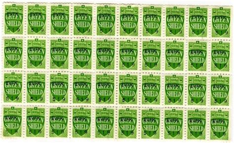 Green Shield Stamps were a widely used sales promotion and loyalty ...