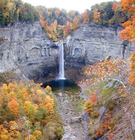 Taughannock Falls | Gorge, Finger Lakes, Ithaca | Britannica