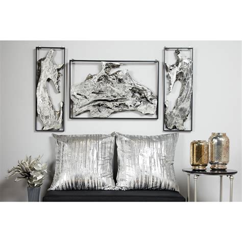 silver wall decor