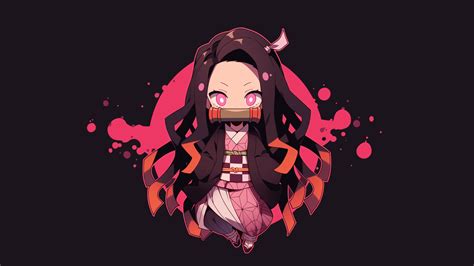 1920x1080 Resolution Nezuko Kamado Cute Demon Slayer 1080P Laptop Full ...