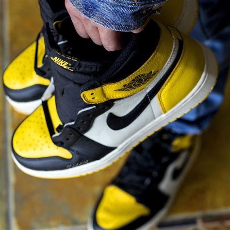 Air Jordan 1 High Yellow Toe Release Info | Nice Kicks