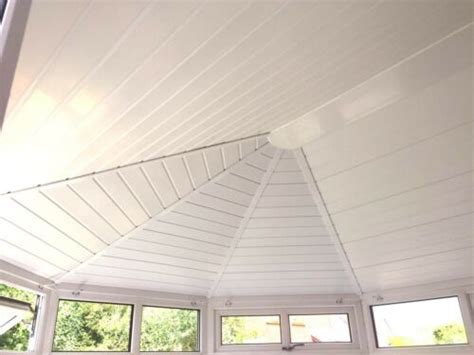 Conservatory roof insulation with cladding or plastered finish | eBay