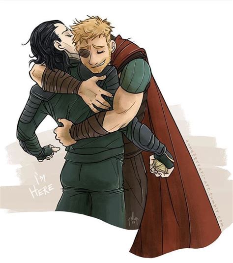 The hug we deserved to see in Ragnarok | Loki marvel, Thor, Loki