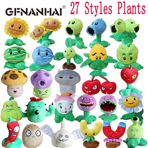 1pc 27 styles Plants vs Zombies Plush Toy Stuffed Soft Toys classical ...