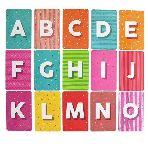 Alphabet Letter Flashcards 7DE