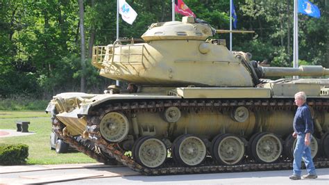 Veterans park expands again with M60 tank's arrival