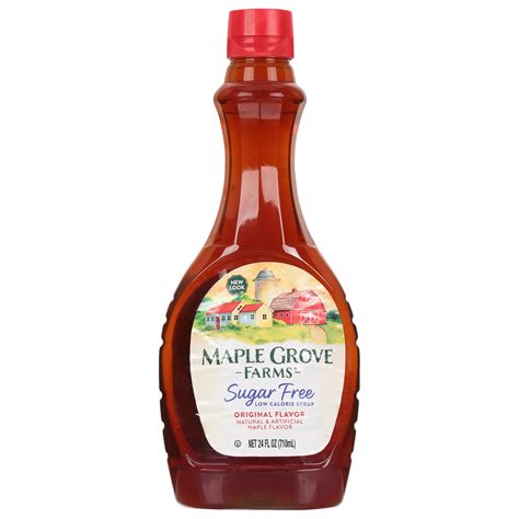 Maple Grove Farms Of Vermont Sugar Free Maple Flavor Syrup - Shop Syrup ...