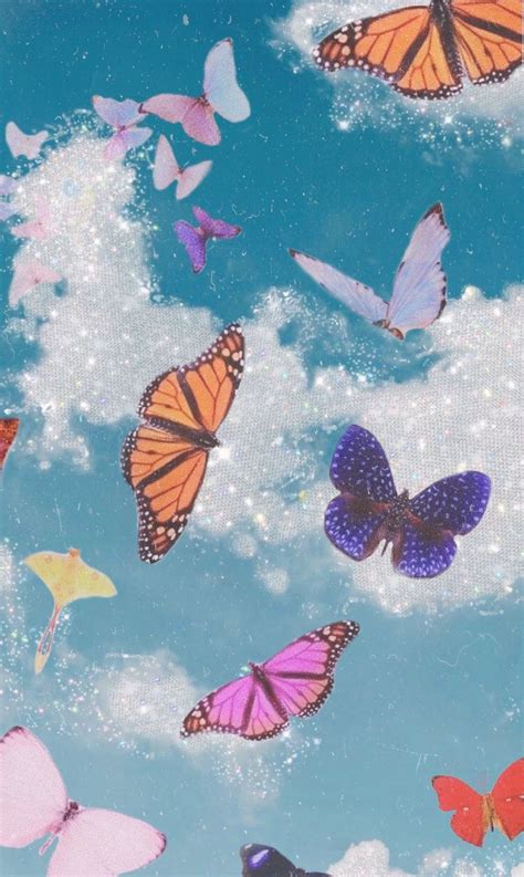 Butterfly Aesthetics Wallpapers - Wallpaper Cave